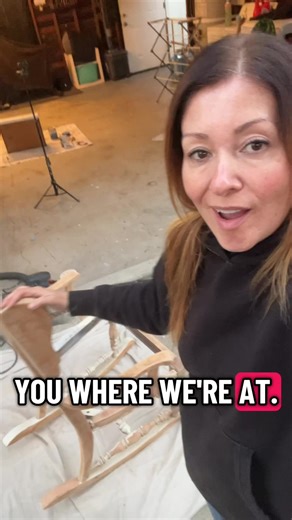 Am I crazy for taking on a rocking chair? #furnituremakeover #trashtotreasure #furnitureflipper ##woodworker