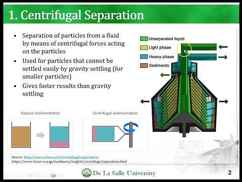 8 - Centrifugal Separation (Lecture 8) - Particle Technology