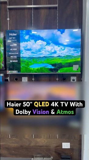 Haier 50” QLED TV | Haier 50 Inch P7 TV With Dolby Vision & Atmos 🔥