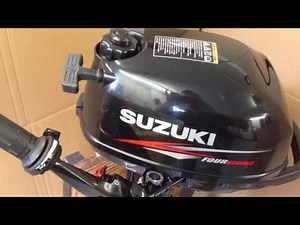 Suzuki 2.5hp outboard review