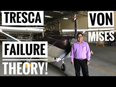 Tresca and von Mises Failure Theory, Aerospace Engineering Lecture 71