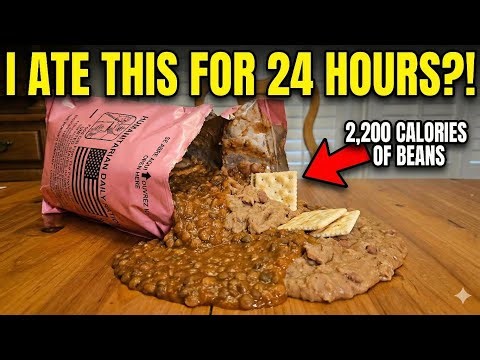 I Ate a Humanitarian Daily Ration (HDR Menu 1) for 24 Hours