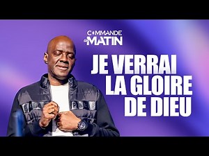 Ce qui n'est pas ta gloire ne restera pas dans ma vie | COMMANDE AU MATIN