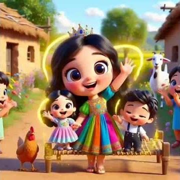 Guria Guda Rani Ka Khuda 🌈 | Urdu Kids Poem ✨