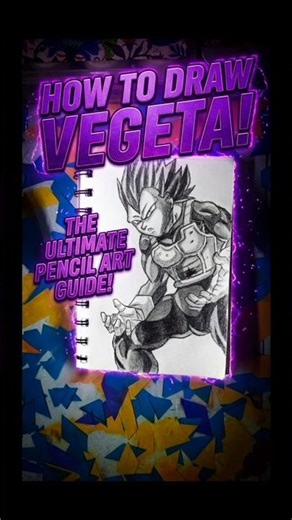 💯Ultra Ego Vegeta🗿🥶😱 #art #drawing #anime #sketch #artist #dbs #uevegeta #vegeta #goku