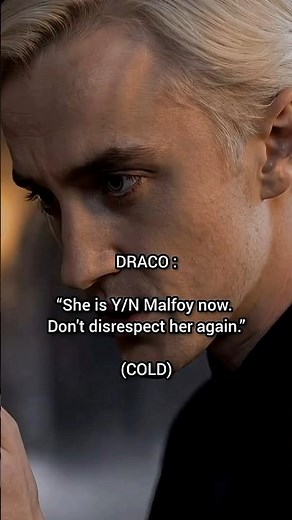 Mrs Y/N Malfoy💕 (Part 25) #forcedmarriage ❤️ #dracomalfoy #enemiestolovers #hatetolovestory