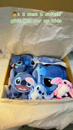 Custom Stitch Gift Box Set for Kids | Birthday Surprise 🌟✨🎁