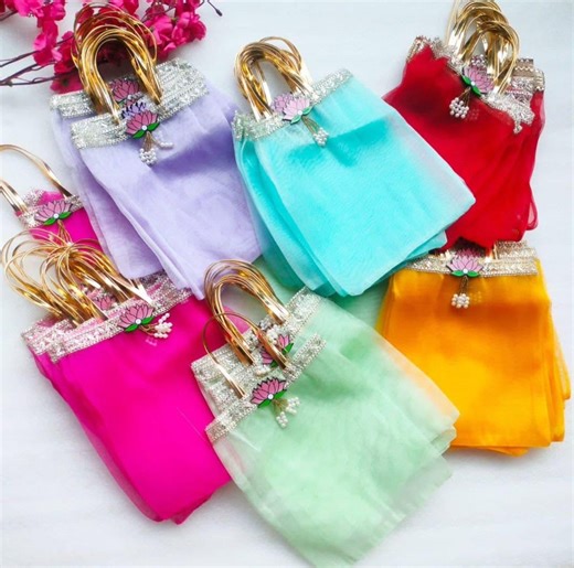 Bulk Organza Gift Bags Indian Wedding Favors|mehendi Haldi Party Packaging (set of 100) - Etsy
