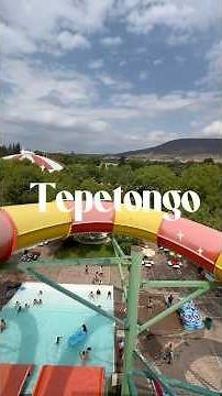 TEPETONGO, the WATER PARK with more than 24 slides and pools. Maximum fun. #Tepetongo