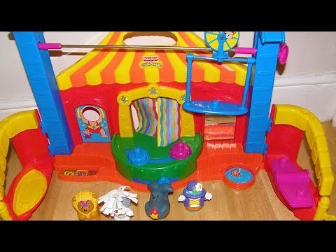 Fisher-Price World of Little Touch & Feel People Circus toy