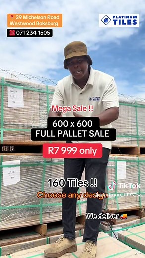 Massive Tile Pallet Sale: Get Your Porcelain Tiles Now!