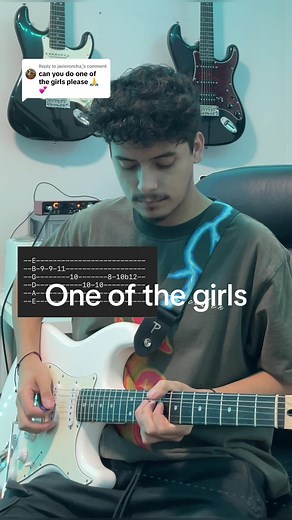 Replying to @javieroncha_ One of the girls by The Weeknd #guitartok #guitartabs #guitartutorial #oneofthegirls #theweeknd #fypシ゚viral #foryourpage #howto #tabs
