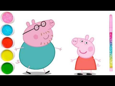 "Peppa Pig Drawing and Coloring for Kids 🎨🐷" #peppapigcoloring #peppapig #drawingforkids