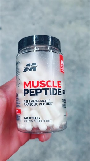 MUSCLETECH Muscle Peptide with 28 servings in a bottle! Increase that fitness & energy today!! #muscletech