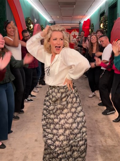 @bethbehrs is always bringing the energy down the Spirit Tunnel! | beth behrs