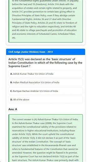 Amendment of Fundamental Rights and the Basic Structure Doctrine