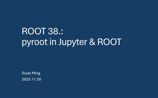 ROOT数据分析处理入门38: jupyter中使用pyroot做数据预处理
