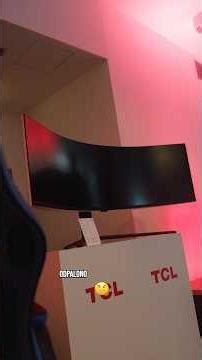 THE BIGGEST GAMING MONITOR I'VE EVER SEEN 🤯 #shorts