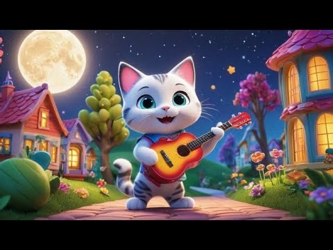 Hey Diddle Diddle Guitar Solo | English Nursery Rhyme | Kids Songs | Baby Music