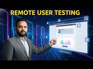 Remote User Testing for Applications | How to Test Websites & Apps Remotely Using AI