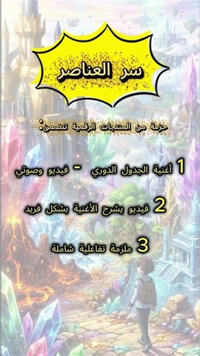 سر العناصر