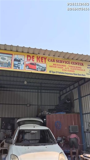 De Key car service center•Follow me @de_key_car_service_ambathur ••#cars #service #repair #bmw #benz
