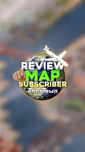 Aku akan Review Map Subscriber ku di TheoTown!
