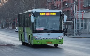 【POV 59】北京公交 通勤班车（河北庄——朱家坟）原速前方展望（GPS版本）