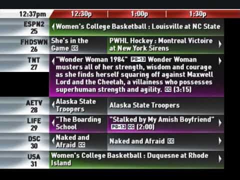 TV Listings Guide - Charter Spectrum (1/18/26)