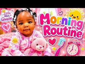 Little Miss Gracie’s Morning Routine Is Too Cute! 💖☀️