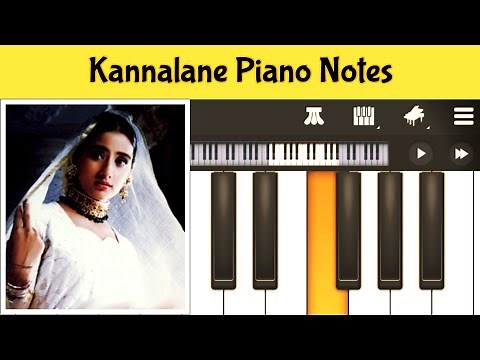 Kannalane | Bombay | A.R Rahman | Kehna Hi Kya | Piano Tutorial