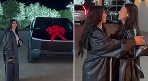 ¿Qué? Dio Kim Kardashian ¡Cybertruck! a amiga por su cumpleaños