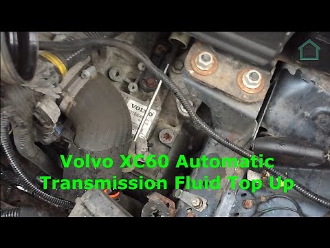 Volvo XC60 6 speed automatic gearbox oil top up