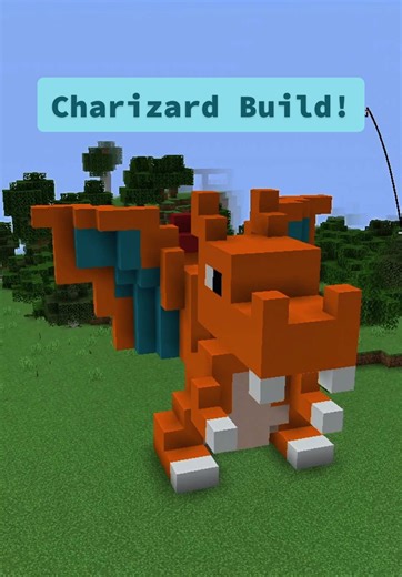 Charizard Build in My SMP Adventure