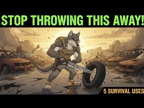 Stop Throwing This Away! 5 Survival Uses for Old Tires (Post-Apocalypse Gear)