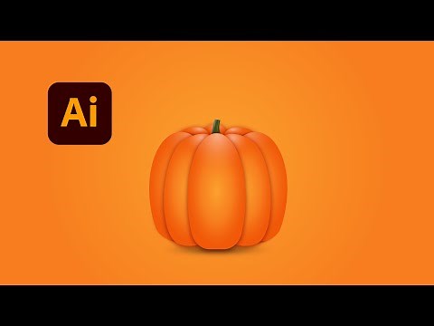 Pumpkin Illustration - Adobe Illustrator Tutorial