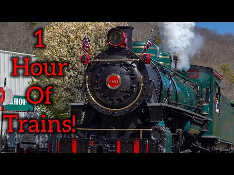 1 Hour Of Trains! 4K