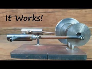 You Won’t Believe This DIY Steel Steam Engine Works!