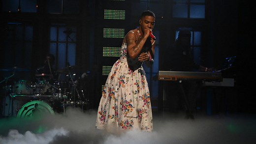 Kid Cudi’s ‘Saturday Night Live’ Dress Is a Timely Tribute to Kurt Cobain