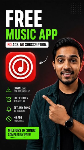 Stop Paying for Spotify Premium 😳 | Free Music App with No Ads! #shorts #techtips #techshorts