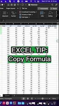 Excel Tip: How To Copy Formulas
