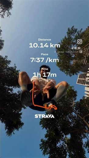 “Cut 13 MINUTES off my 10KM in 1 week 🤯”#strava #10kmrunning