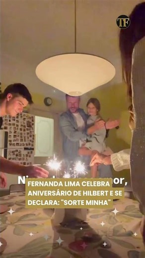 Fernanda Lima celebra aniversário de Hilbert e se declara: "Sorte minha"