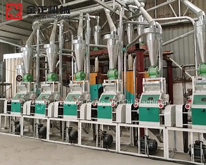 [Hot Item] Large Scale Wheat Grinding Mill Wheat Flour Mill Machinery 15 Ton Wheat Flour Milling Machine for Nigeria