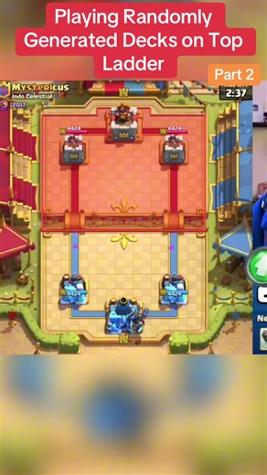 Playing Randomly Generated Decks on Top Ladder #game #gaming #viral #entertainment #funny