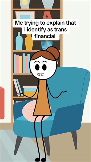 Me trying to explain that I identify as trans financial #finance #relablevideos #corporatelife #corporatehumor #funnyanimation