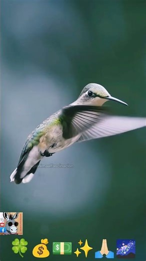 If a hummingbird appears today, abundance is coming into your life. #shorts