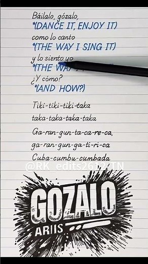 🔥🕺 GOZALO – Ariis (English Translation + Lyrics) | Viral TikTok Dance Trend #bassbosted #music