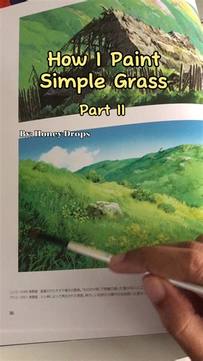 Belajar Melukis Lanskap Sederhana Menggunakan Cat Poster