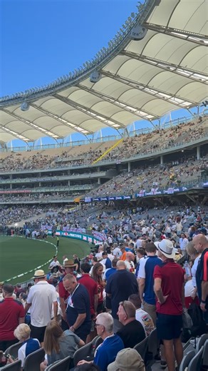 Ready to host its first ever Ashes Test match 🔥 #Ashes | England's Barmy Army